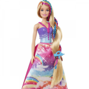 Barbie Hår Prinsesse Dukke med Hårtilbehør
