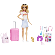 Barbie Rejsesæt med hundehvalp (HJY18)