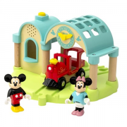 BRIO 32270 Mickey Mouse Station med Lydoptager