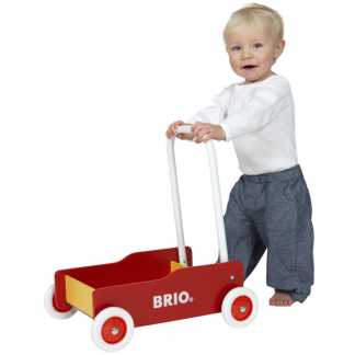 Brio 31350 Gå-vogn, rød
