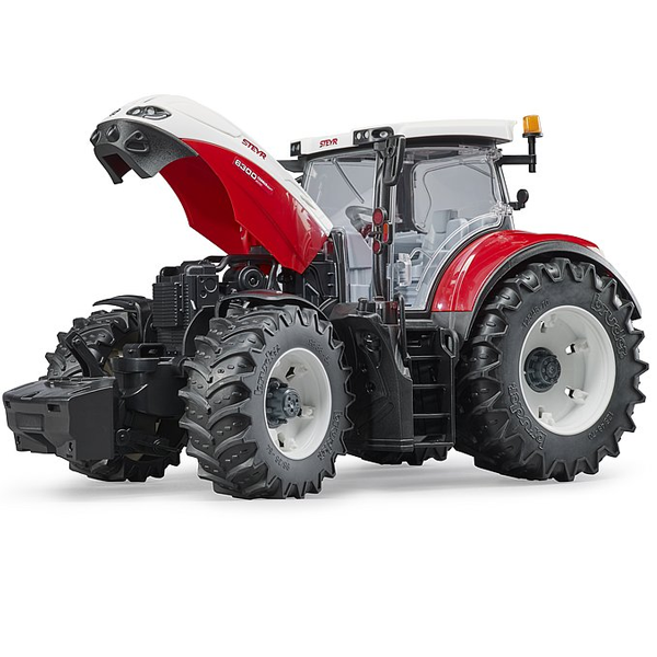 Rød Bruder 3180 traktor - Steyr 6300 CVT