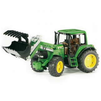 Bruder John Deere 6920 traktor med frontlæsser - 02052