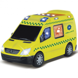 Speed Car ambulance med lyd og lys