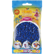 Hama midi perler 1000 stk blå