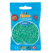 Hama mini perler 2000 stk lysegrøn