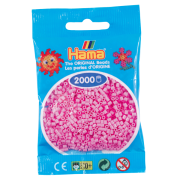 Hama mini perler 2000 stk pastel pink