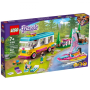 Lego Friends 41681 Skov-autocamper og Sejlbåd