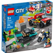 LEGO City 60319 Brandslukning og politijagt