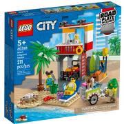 LEGO City 60328 Livredderstation på stranden