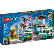 LEGO City 60371 Udrykningsfartøjernes hovedkvarter