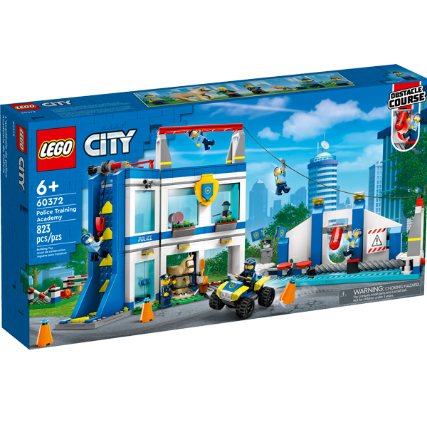 Ulv i fåretøj lide Komprimere Lego City 60372 Politiskolens træningsområde byggesæt.