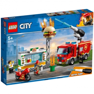 Lego City 60214 Brand på burgerbaren