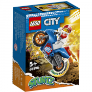 LEGO City 60298 Raket stuntmotorcykel