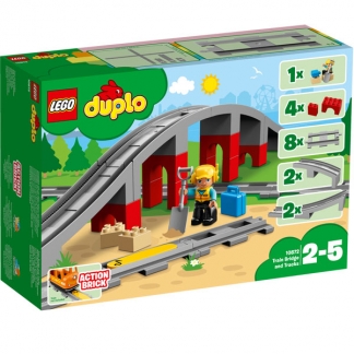 Lego Duplo 10872 Togbro og Spor