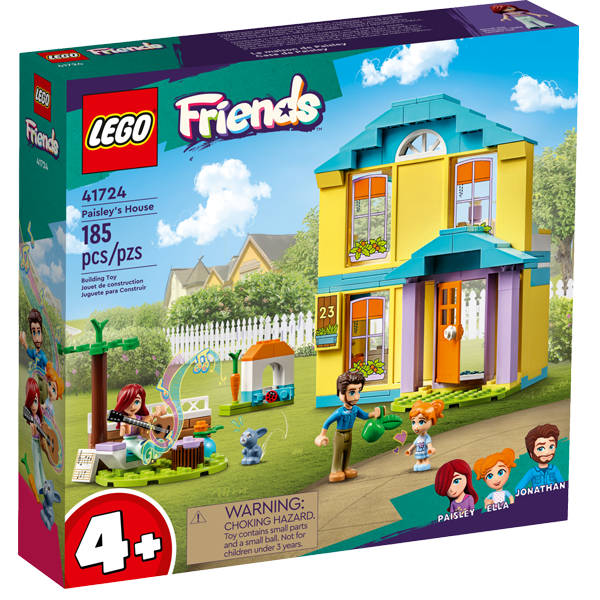 Delegation Kontrovers ånd LEGO Friends 41724 Paisleys hus legehus til børn. Lego byggesæt.