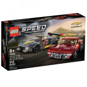 Lego Speed Champions 76903 Chevrolet Corvette C8.R-racerbil og 1968 Chevrolet Corvette