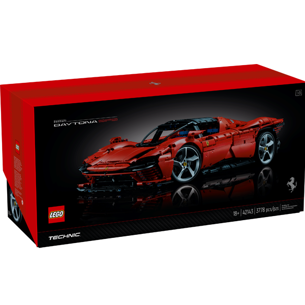 LEGO Technic 42143 Ferrari SP3 til elsker at bygge Lego modeller.
