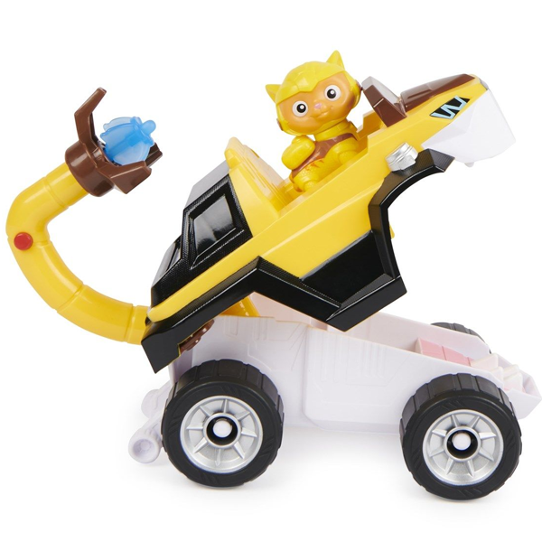 Minefelt Recept lovgivning Paw Patrol Leo køretøj. Cat Pack legetøj med missiler.
