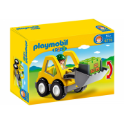 Playmobil 1.2.3 6775 Hjullæsser med skovl