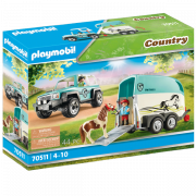 Playmobil 70511 Bil med Ponytrailer