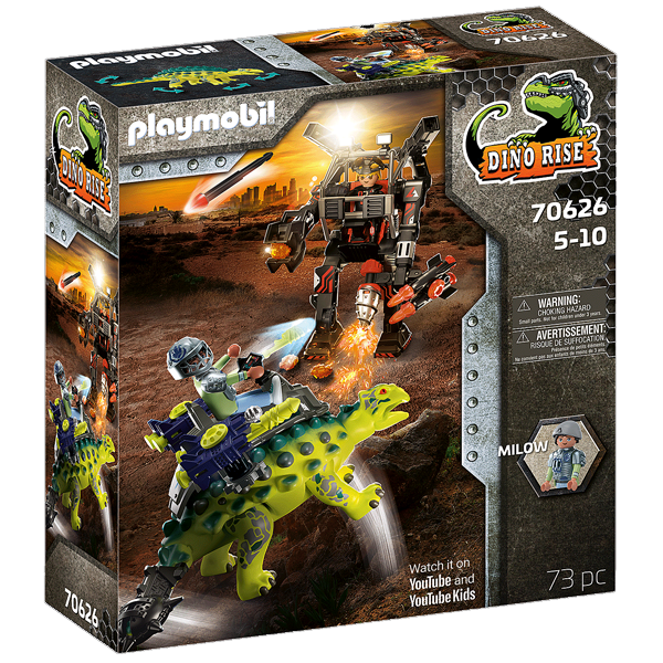 Playmobil Dino Rise Robot Invasion - Legesæt fyldt med action og