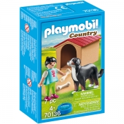 Playmobil 70136 Hund med Hundehus