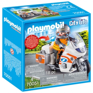 Playmobil 70051 Redningsmotorcykel