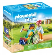 Playmobil 70193 Patien i rullestol