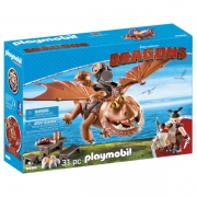 Playmobil 9460 Dragons Fiskeben og Fedtknold
