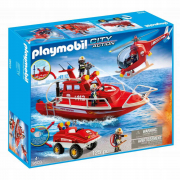 Playmobil 9503 Brandvæsen sæt med undervandsmotor