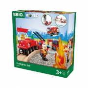 Brio 33815 Togsæt med brandmandstema