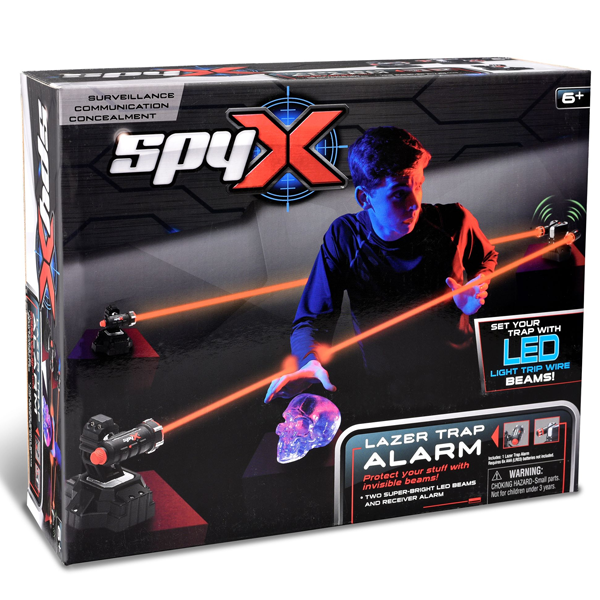 Spy X laser fælde alarm legetøjssæt til spioner. lysstråler.
