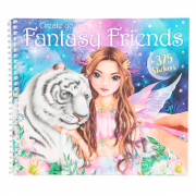 Fantasy Friend Designbog med stickers