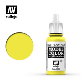 206u Vallejo 70.730 Yellow Flourescent 17 ml