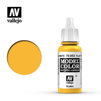 15 Vallejo 70.953 Flat Yellow 17 ml
